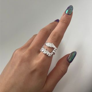 イエナ(IENA)のＵline silver open ring(リング(指輪))