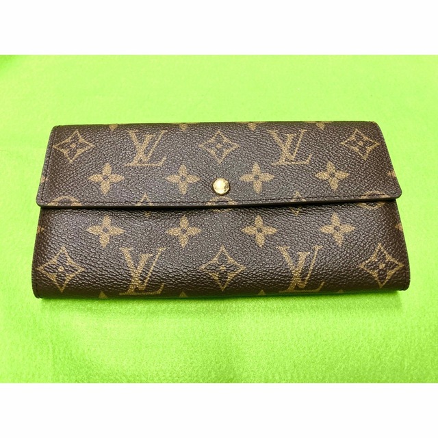 ☆新品未使用保管品/ルイヴィトン/モノグラム・長財布 ポルト モネ