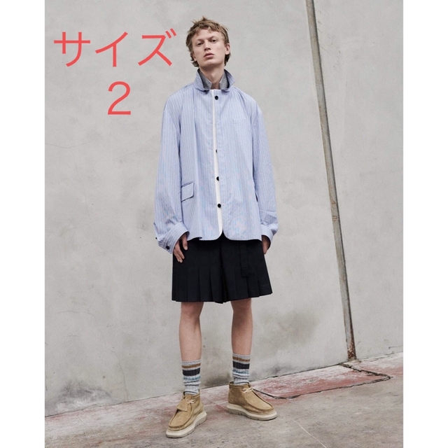 sacai Thomas Mason Cotton Poplin Jacket-