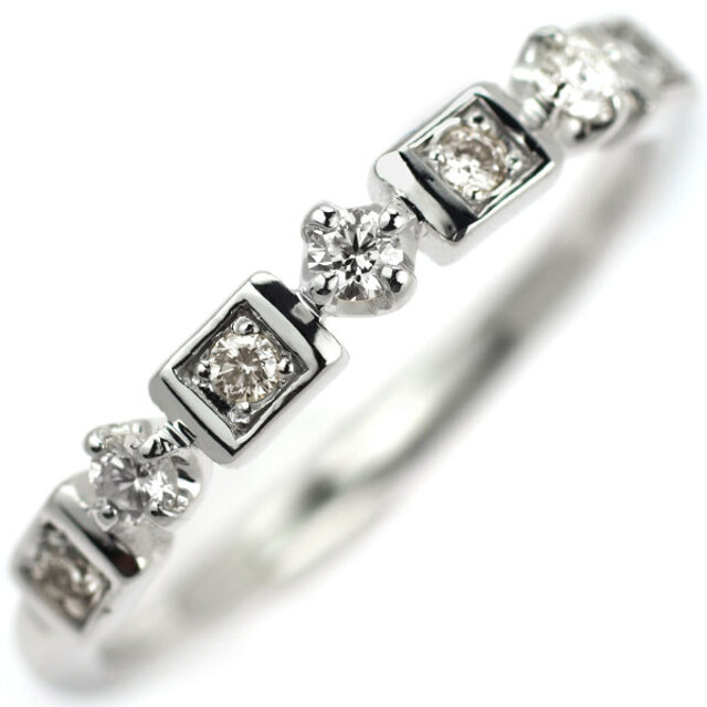 スタージュエリー K18WG ダイヤモンド リング 0.13ct | tspea.org