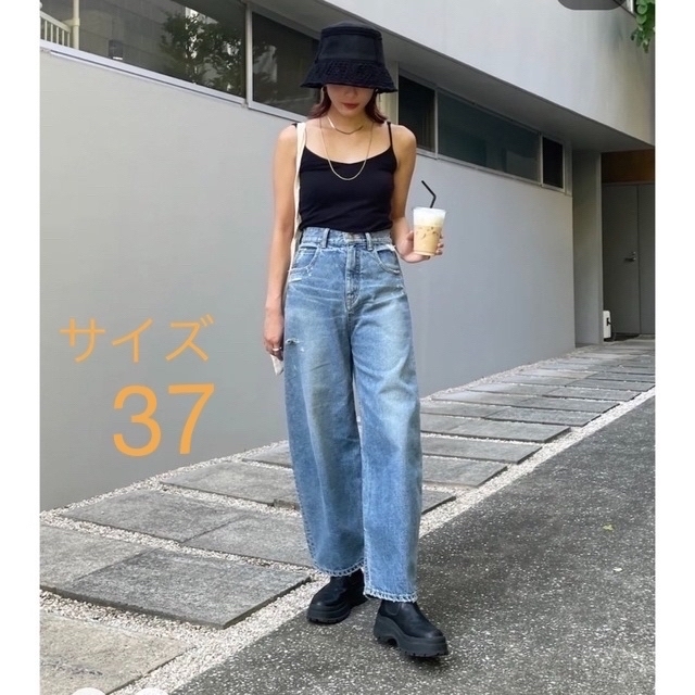 BLACK by moussy(ブラックバイマウジー)のブラックバイマウジー サイドゴアブーツ 37 レディースの靴/シューズ(ブーツ)の商品写真