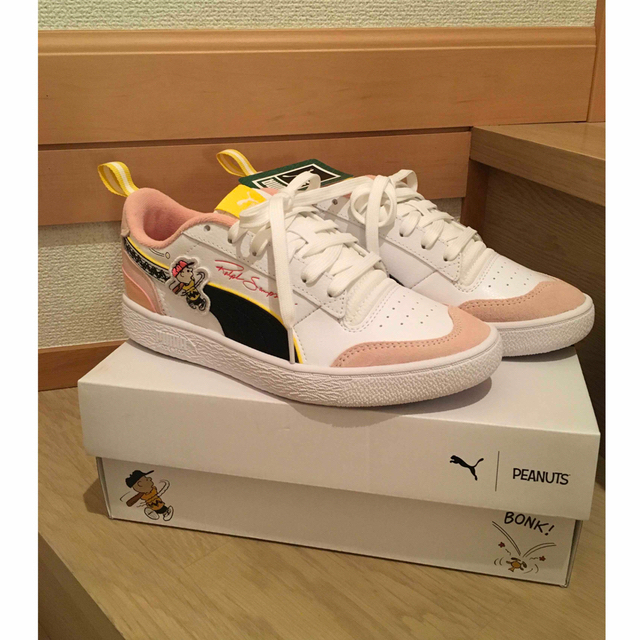 PUMA(プーマ)のスヌーピー　プーマ　スニーカー　ラルフサンプソン　JR   23.5cm レディースの靴/シューズ(スニーカー)の商品写真