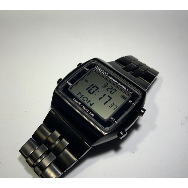 SEIKO(セイコー)のSEIKO spirit   セイコースピリットブラック メンズの時計(腕時計(デジタル))の商品写真
