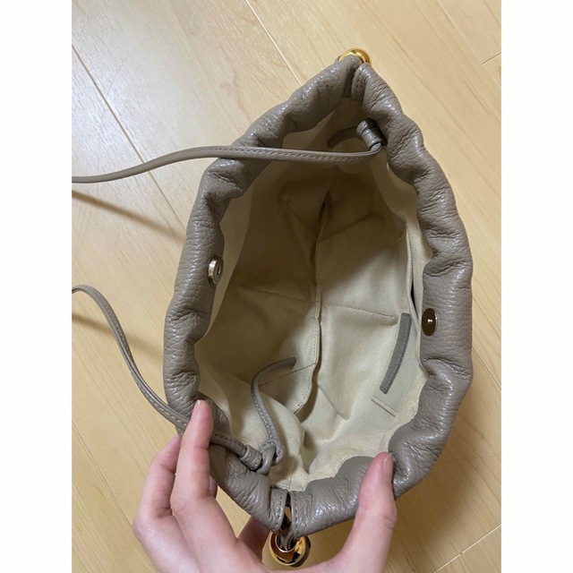 Leather KINCHAKU AYAKO bag CRETA 【祝開店!大放出セール開催中