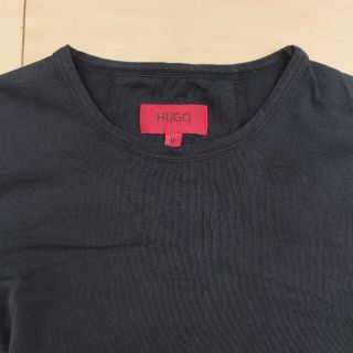 ヒューゴボス(HUGO BOSS)のHugo Boss ブラックシャツ(Tシャツ/カットソー(七分/長袖))