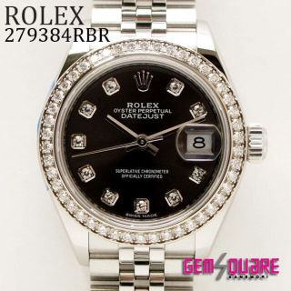 ロレックス(ROLEX)のロレックス デイトジャスト28 ランダム品番 279384RBR 仕上げ済(腕時計)