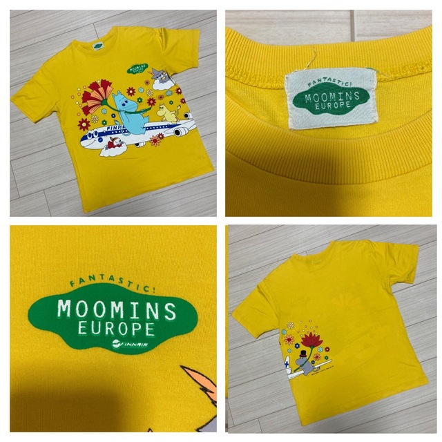 90s ビンテージ スナフキン シングルステッチ Tシャツ ムーミン 1990年