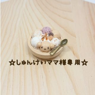 ☆しゅんけいママ様専用☆ アイスクリーム マグネット 粘土 ミニチュアスイーツ(その他)