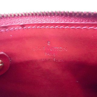 LOUIS VUITTON - ルイヴィトン ヴェルニ ポシェットクレ NM コイン