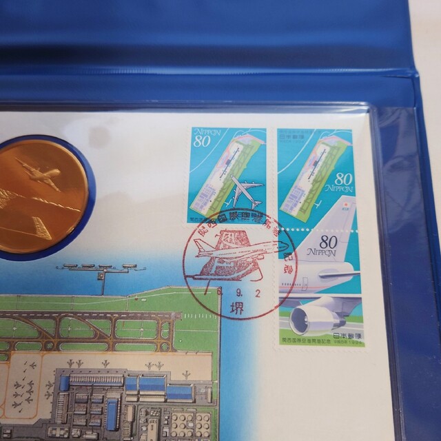 関西国際空港開港記念メダルセット