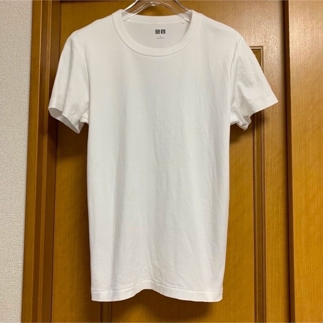 UNIQLO(ユニクロ)のユニクロU  白Tシャツ レディースのトップス(Tシャツ(半袖/袖なし))の商品写真