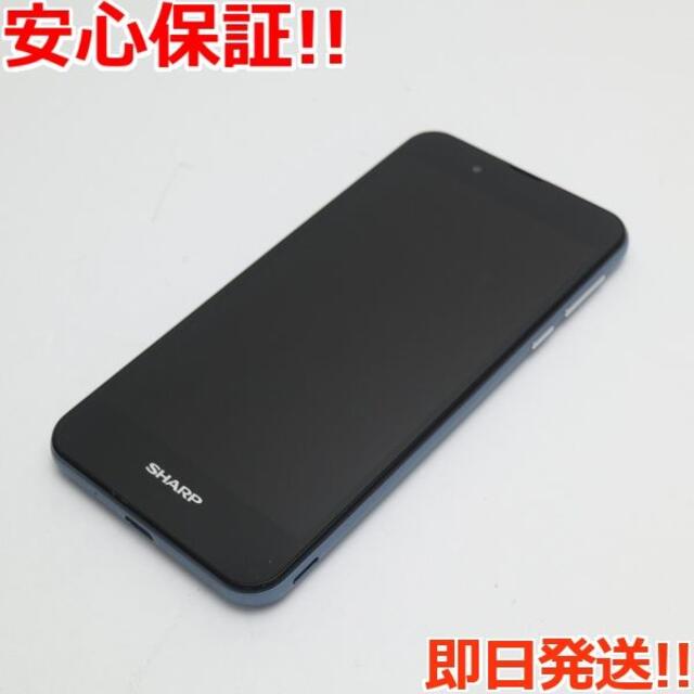 超美品 SIMフリー AQUOS SH-M04 ブルー