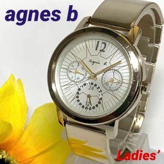 アニエスベー(agnes b.)の481 agnes b アニエスベー レディース 腕時計 ソーラー式(腕時計)