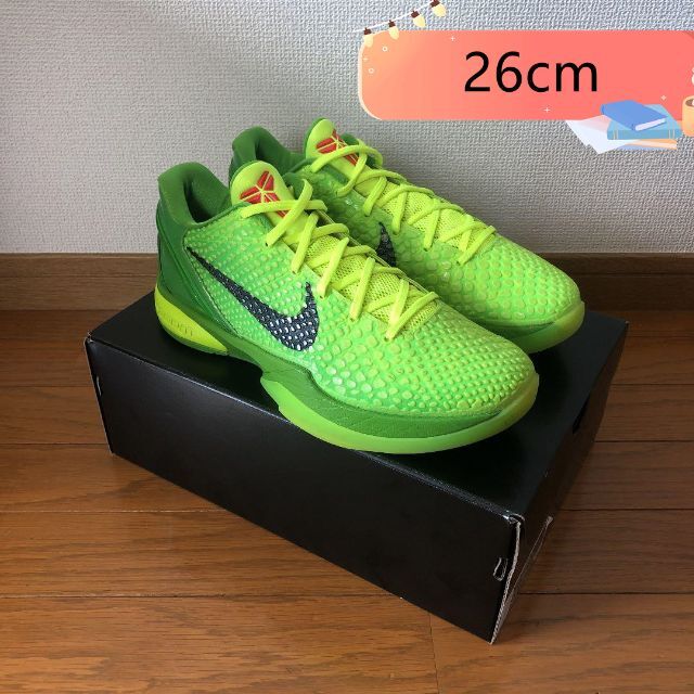 26NIKE KOBE 6 PROTRO VI GRINCH グリンチ コービー | ukinoxusa.com