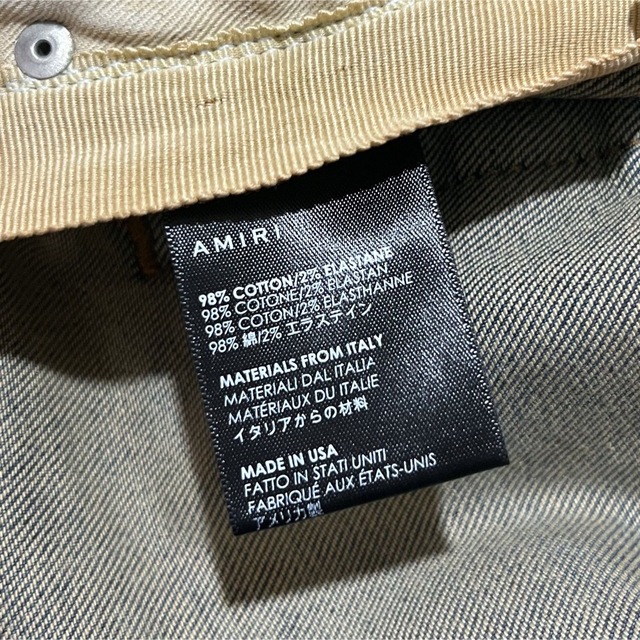 AMIRI(アミリ)のAMIRI MX1 BANDANNA PATCHJEANS バンダナパッチデニム メンズのパンツ(デニム/ジーンズ)の商品写真