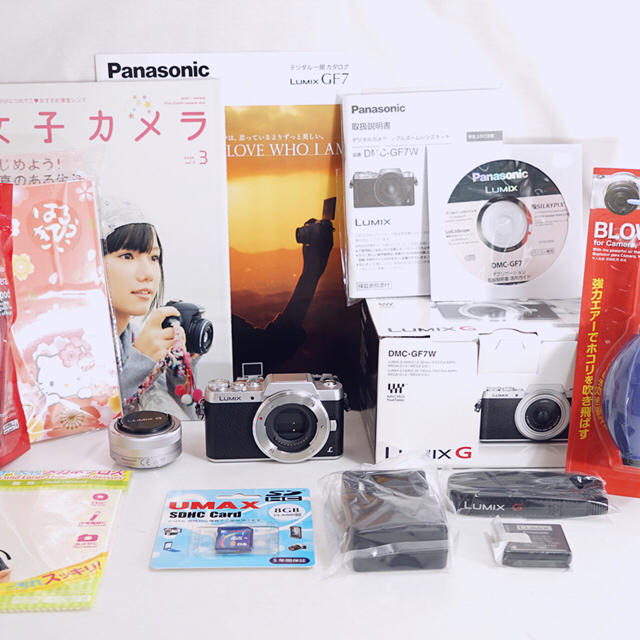 Panasonic(パナソニック)の★新品未使用品★スマホ転送機能付♪Panasonic LUMIX GF7 スマホ/家電/カメラのカメラ(ミラーレス一眼)の商品写真