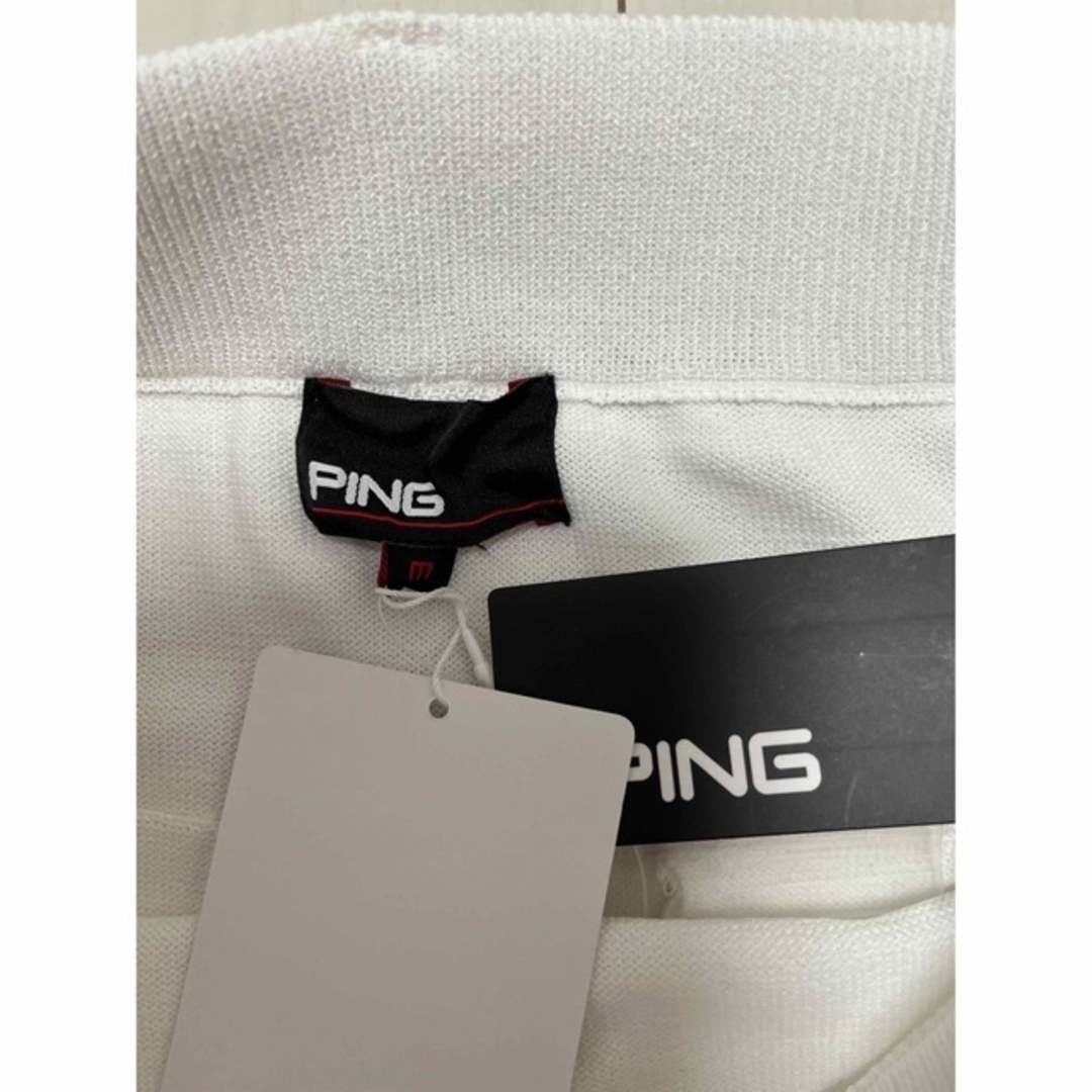 PING(ピン)の新品　タグ付きPINGサイドロゴスカート　セット割引あり スポーツ/アウトドアのゴルフ(ウエア)の商品写真