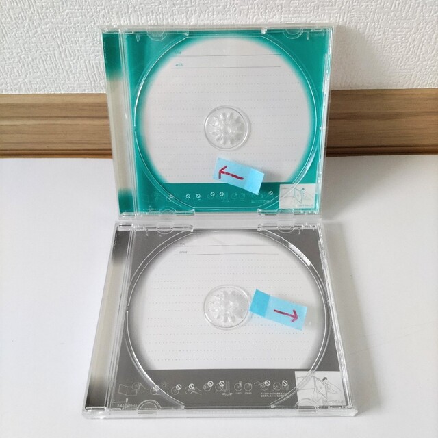 SONY(ソニー)のSONY CD/DVD空ケース　標準　厚さ10mmタイプ　24枚　ユーズド品 インテリア/住まい/日用品の収納家具(CD/DVD収納)の商品写真