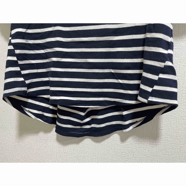 ZARA(ザラ)のZARAバックリボンボーダーTシャツ メンズのトップス(Tシャツ/カットソー(半袖/袖なし))の商品写真