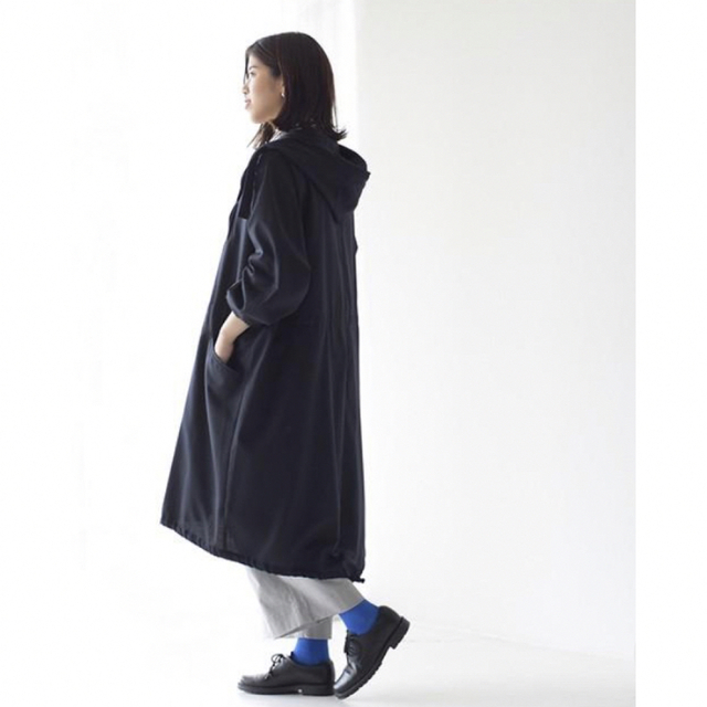 mizuiro ind - 未使用 mizuiroind ワイドシルエット モッズコートの