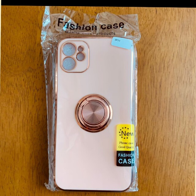 【リング付き iPhone ケース 】iPhone11　ピンク　高級感 スマホ/家電/カメラのスマホアクセサリー(iPhoneケース)の商品写真