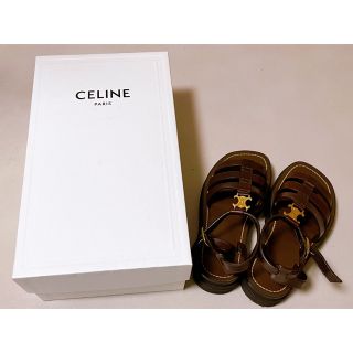 セリーヌ(celine)のセリーヌ　トリンオフ　チャンキーサンダル(サンダル)