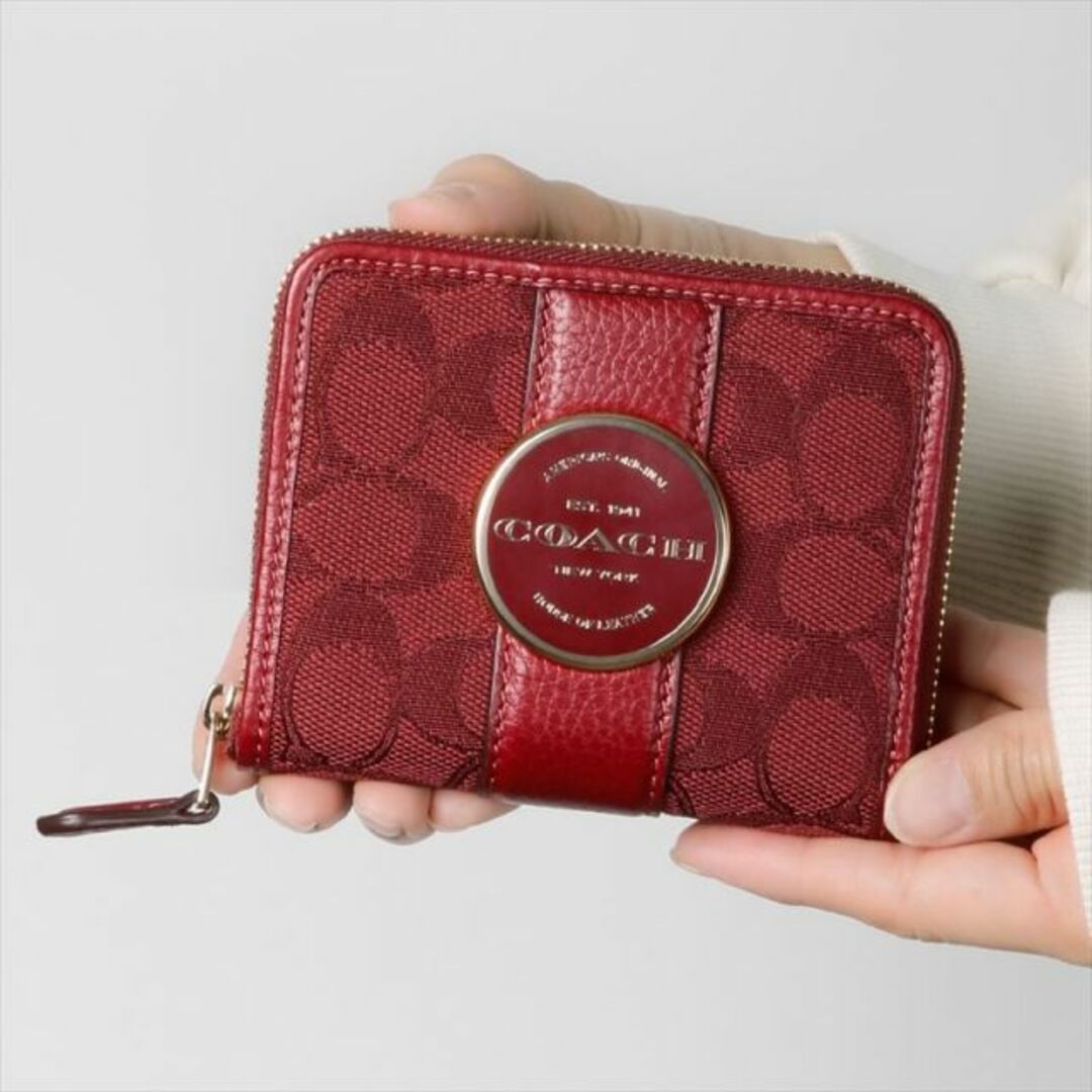 COACH(コーチ)のコーチ COACH 二つ折財布 C8323 RED APPLE レディースのファッション小物(財布)の商品写真