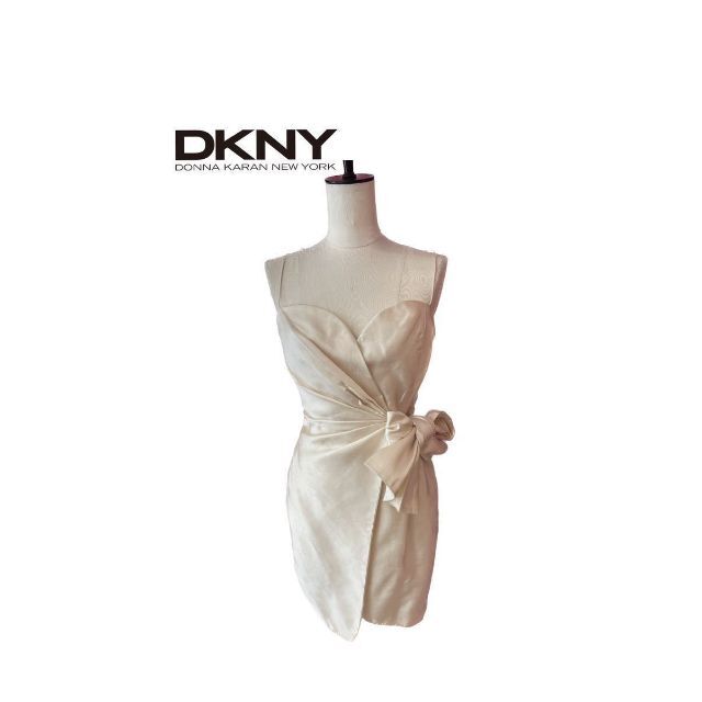 未使用 181889 DONNA KARAN ダナキャラン ブラウス パーティ