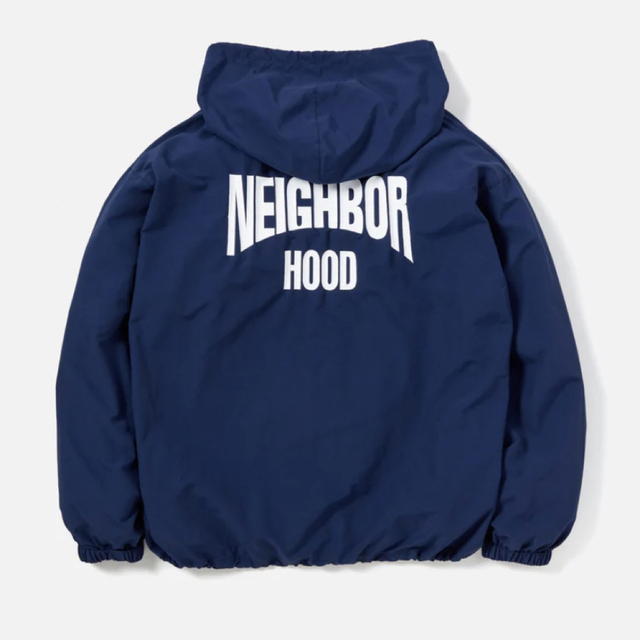 NEIGHBORHOOD(ネイバーフッド)のNEIGHBORHOOD ANORAK JACKET black XL 黒 メンズのジャケット/アウター(ナイロンジャケット)の商品写真