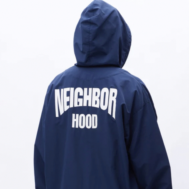 NEIGHBORHOOD(ネイバーフッド)のNEIGHBORHOOD ANORAK JACKET black XL 黒 メンズのジャケット/アウター(ナイロンジャケット)の商品写真