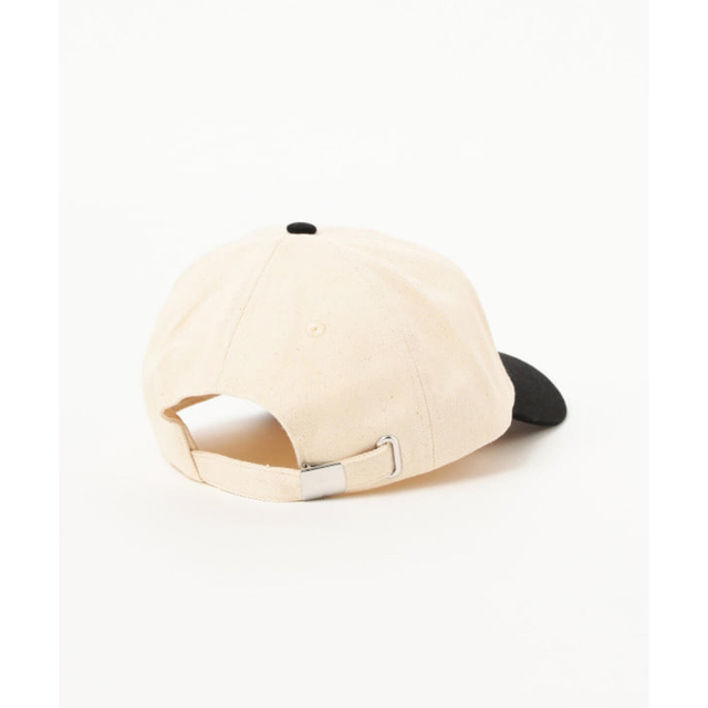 BEAMS(ビームス)の新品　Collegiate Pacific / TRIM CAP  ブラック レディースの帽子(キャップ)の商品写真