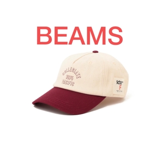 ビームス(BEAMS)の新品　Collegiate Pacific /  TRIM CAPキャップレッド(キャップ)
