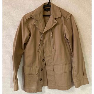 アーペーセー(A.P.C)のAPC A.P.C F2 ミリタリージャケット/ブルゾン ベージュS フランス製(ミリタリージャケット)