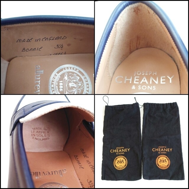 CHEANEY - 未使用 ジョセフチーニー ボニー ペニーローファー CHEANEY - 未使用 ジョセフチーニー ボニー ペニーローファー