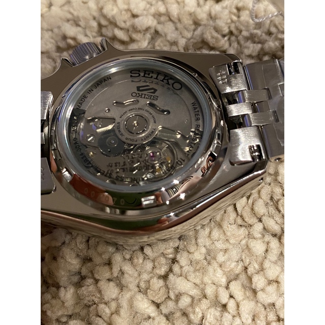 新品未使用　seiko5 sports GMT　ネイビー　ＳＢＳC００３ 腕時計