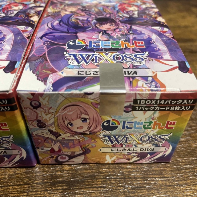 WIXOSS 拡張パック にじさんじ DIVA 2BOX 未開封 - その他