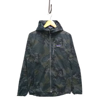 パタゴニア(patagonia)のPATAGONIA パタゴニア 20SS 型番 24142 フーディニー ジャケット 薄手 黒系迷彩 サイズS 正規品 / 30328(ナイロンジャケット)