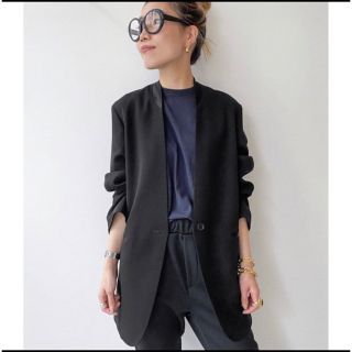 アパルトモンドゥーズィエムクラス(L'Appartement DEUXIEME CLASSE)のL'Appartment No Collar Relax Jacket(ノーカラージャケット)