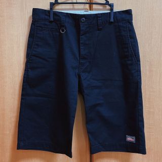 ディッキーズ(Dickies)のDickies ハーフパンツ　BLACK(ワークパンツ/カーゴパンツ)