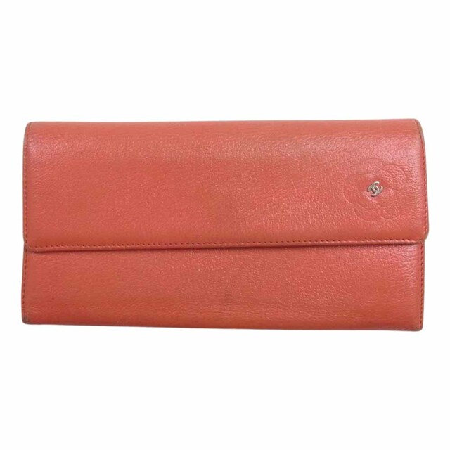 恵みの時 CHANEL シャネル バタフライ カメリア ZIP 2つ折り 長財布
