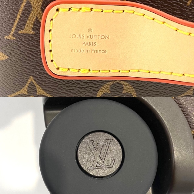 LOUIS VUITTON(ルイヴィトン)のLOUIS VUITTON ルイヴィトン キャリーバッグ モノグラム ホライゾンソフト2R55 トランク スーツケース トラベルバッグ ブラウン 茶 男女兼用 メンズ レディース M20109    シルバー金具 ユニセックス 定番 美品【中古品】 レディースのバッグ(スーツケース/キャリーバッグ)の商品写真