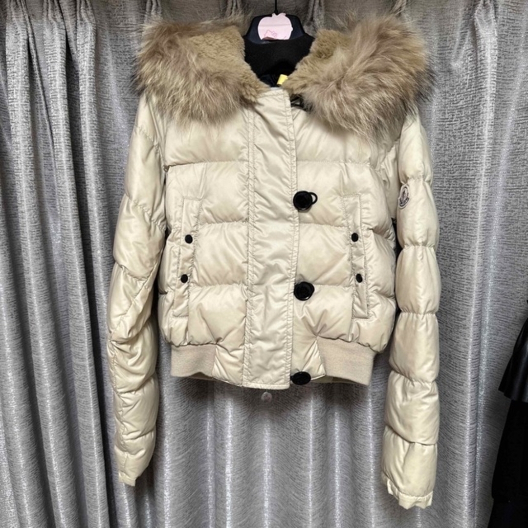 モンクレール ダウン コート ファー フード ジャケット MONCLER