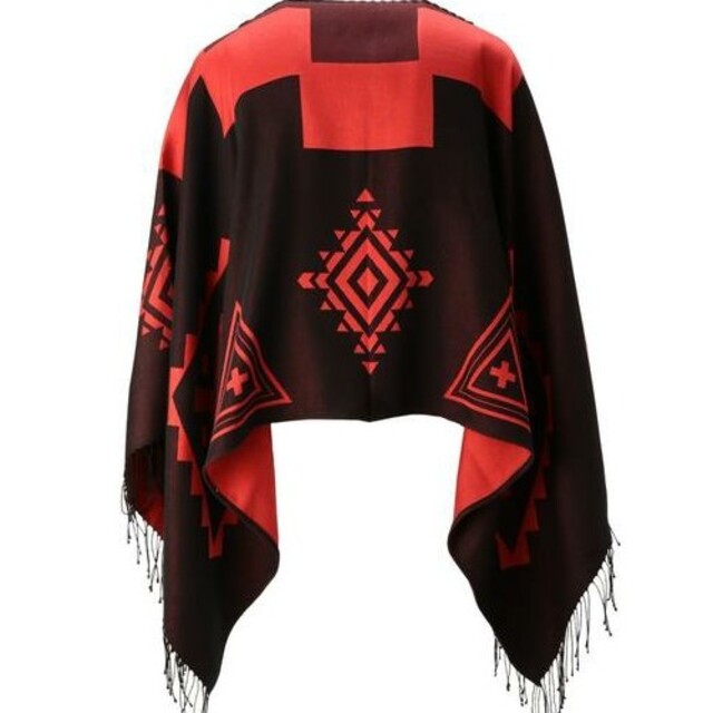 MARCELO BURLON(マルセロブロン)の新品定価七万Marcelo burlon ポンチョBLEST PONCHO メンズのジャケット/アウター(ポンチョ)の商品写真