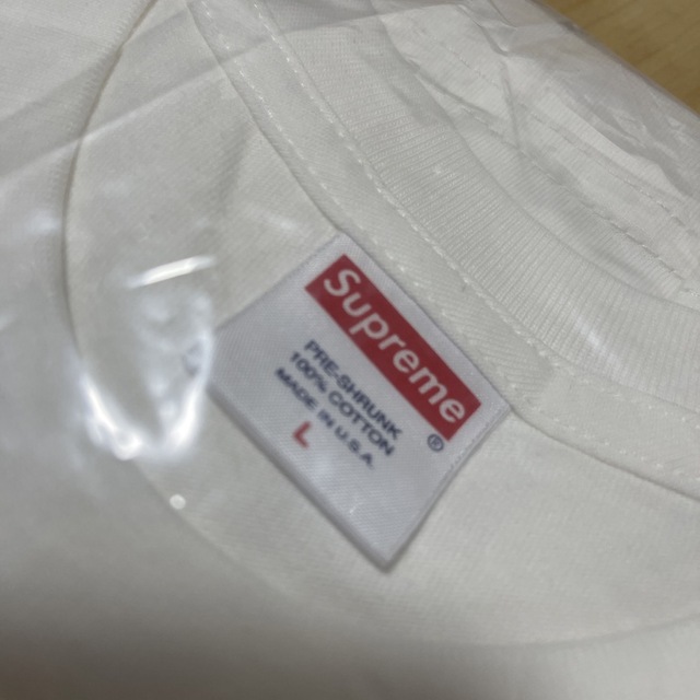 新品未使用品 Supreme Box Logo L/S Tee White L