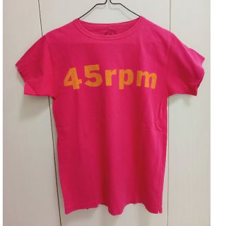 フォーティーファイブアールピーエム(45rpm)の45rpm Tシャツ S(Tシャツ(半袖/袖なし))