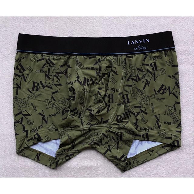 本日迄！LANVIN＆BODY WILD＆BROS ボクサーパンツ Ｌサイズ4枚 メンズのアンダーウェア(ボクサーパンツ)の商品写真