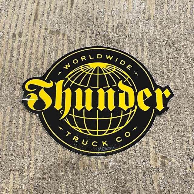 新品 THUNDER TRUCK STICKER / YELLOW スポーツ/アウトドアのスポーツ/アウトドア その他(スケートボード)の商品写真