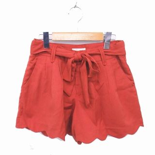 ロペピクニック(Rope' Picnic)のロペピクニック キュロット パンツ ショート スカラップ 38 オレンジ(キュロット)