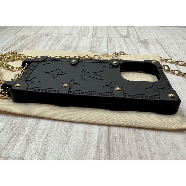 国内完売/入手困難☆ルイヴィトン リ・トランクiPhone14pro/ブラック