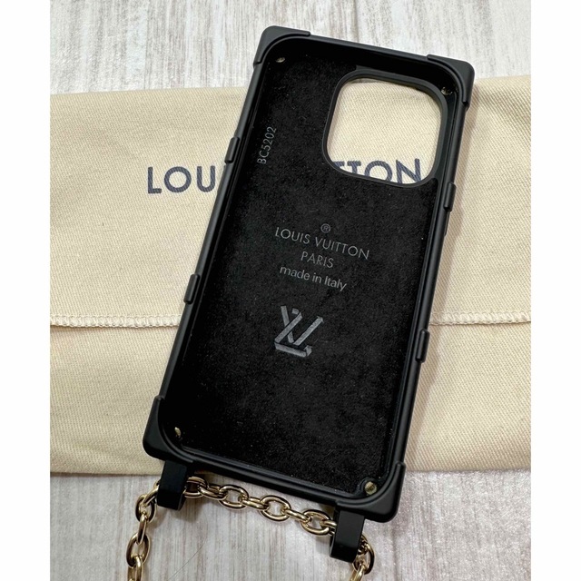 国内完売/入手困難☆ルイヴィトン リ・トランクiPhone14pro/ブラック